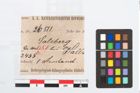 Etikett zu Bronzeknotenarmreif (NHMW-PRAE-026511)
